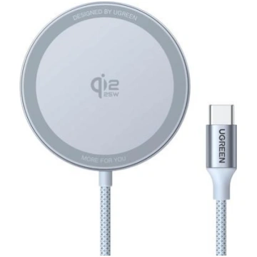 UGREEN MagFlow Smartphone Grey USB Wireless Chargi
