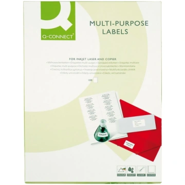 Q-CONNECT Universal Labels 52.5x29.7mm rectangular