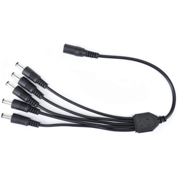PNI 1x5 splitter for DVR power supply and surveill