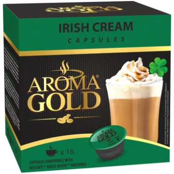 Kafijas kapsulas Aroma Gold Irish Cream, 0.256 kg