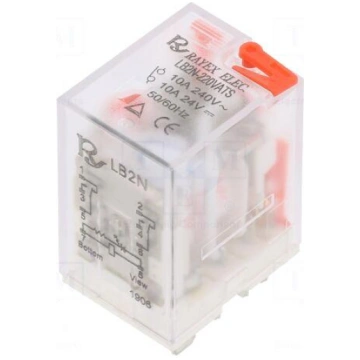 Relay: electromagnetic | DPDT | Ucoil: 230VAC | Ic