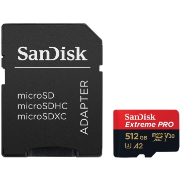 SanDisk microSDXC 512GB atmiņas karte Extreme Pro 