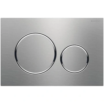 Placca di comando geberit sigma 20 round acciaio i