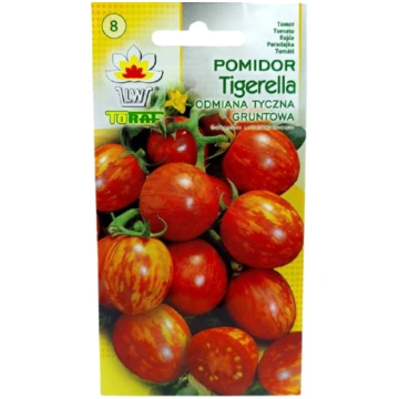 Tomātu sēklas TORAF Tigerella 0.5 g