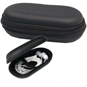 Headphone case - 75x75x30mm - Storage box - Cover 