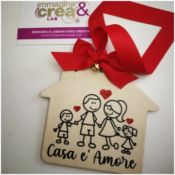 Casetta con cuore Immagina&crealab