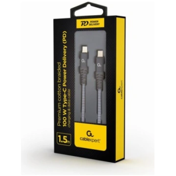 CABLE USB-C PD 1.5M/CC-USB2B-CMCM100-1.5M GEMBIRD