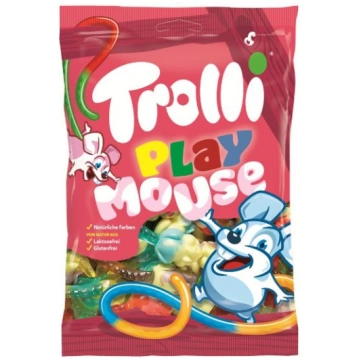 TROLLI želejkonfektes Playmouse, 200g
