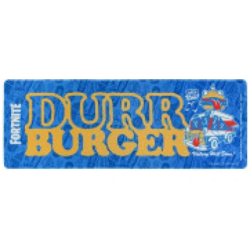 Durr Burger galda paklājiņš Fortnite peles paliktn