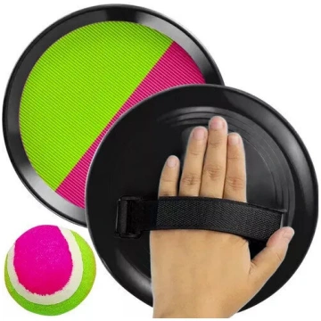 Raketes un bumba, pludmales komplekts Velcro spēle