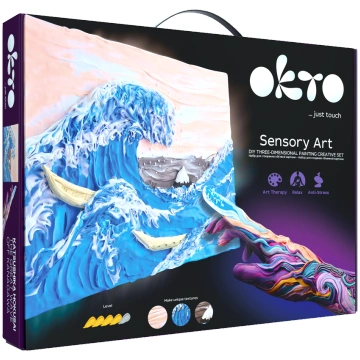 Radošais komplekts Modelēšanas masas - 3D glezna B