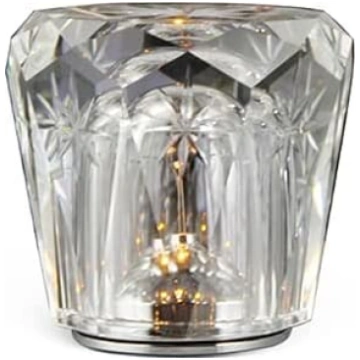 Nachttischlampe Rose Licht Luxus Kristall Schreibt