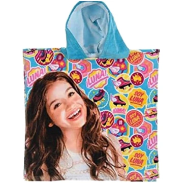 Disney Soy Luna Meiteņu peldmēteļi ar kapuci 100% 