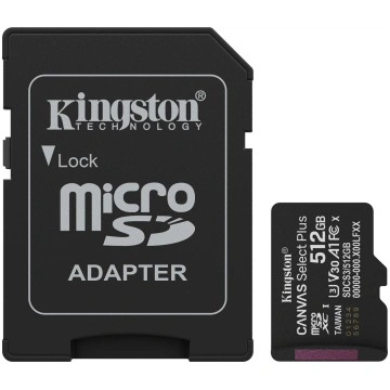 Kingston Canvas Select Plus 512GB microSDXC A1 150