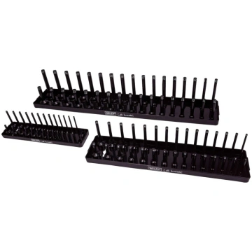 Muciņu uzglabāšanas plaukts, 3 gab., 1/2", 3/8" un