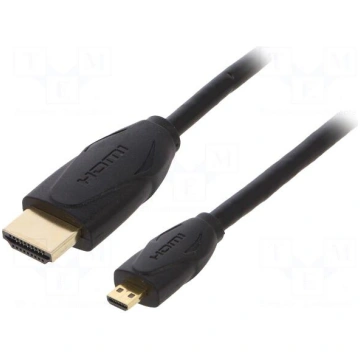 Cable | HDMI plug,micro HDMI plug | PVC | 3D,4K,AR