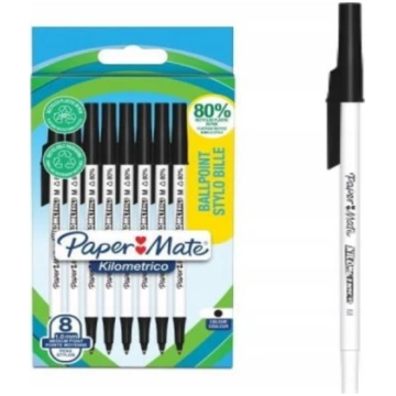 Paper Mate Pildspalva Kilometrico Reycled M Melns 
