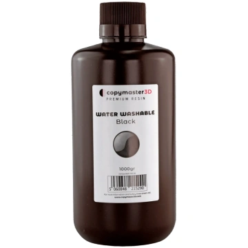 COPYMASTER3D WATER WASHABLE UV RESIN - 1KG - Black