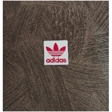 Patch Toppa Replica Adidas 5x5cm Ricamata Termoade