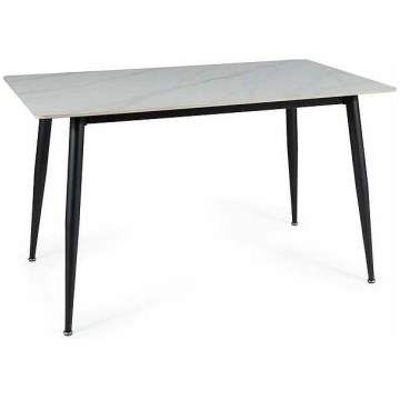 Galds Rion, balta krās./melna krās., 130 cm x 70 c