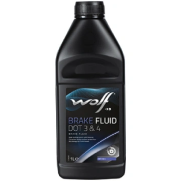Wolf BRAKE FLUID DOT3&4 250ml DOT4, DOT3 Bremžu šķ