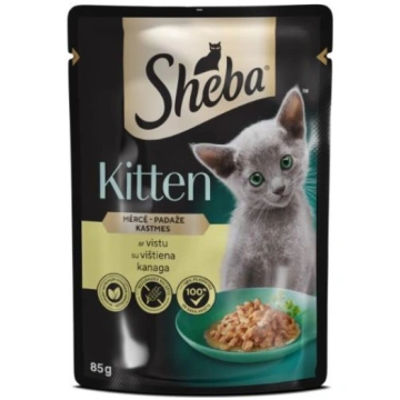 Mitrā kaķu barība Sheba, vistas gaļa, 0.085 kg