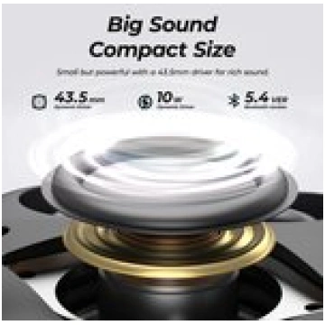 Tozo SoundGo Portable Bluetooth Speaker Black