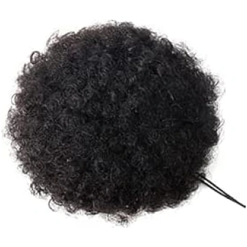 Matu aksesuāri Afro matu ponija astes pūkains burb