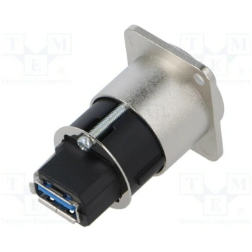 Adapter; USB A socket-back,USB B socket-front; FT;