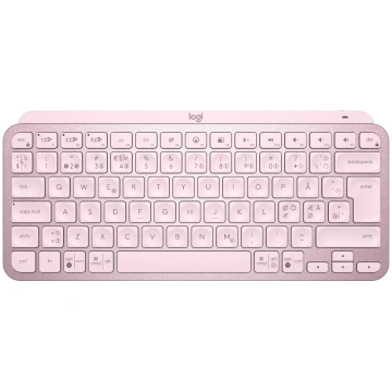 Klavietes Logitech MX Keys Mini Rozā