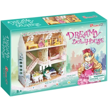 CUBICFUN 3D puzle māja Dreamy CUBIC FUN
