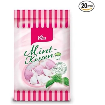 Viba Mint Cushion 20 x 90 g – īsas piparmētru konf