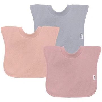 Green Sprouts 3 x Stay Dry Pull On Bibs 9-18 mēneš