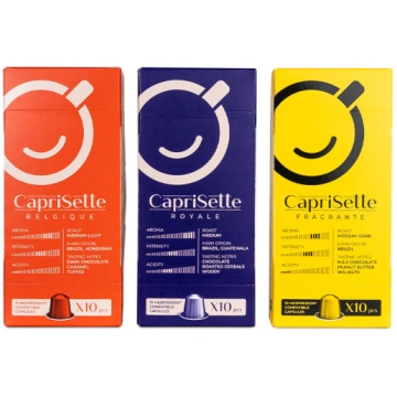 Kafijas kapsulas Nespresso® automātiem Caprisette 