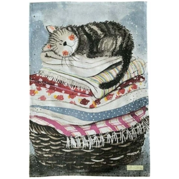 Virtuves dvielis Alex Clark Laundry Cat TT08, daud