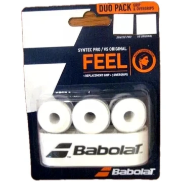 Babolat Feel Syntec Duo Pack Overgrips and Grip