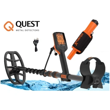 Metāla detektors Quest X5 IDMAXX + Xpointers Land 
