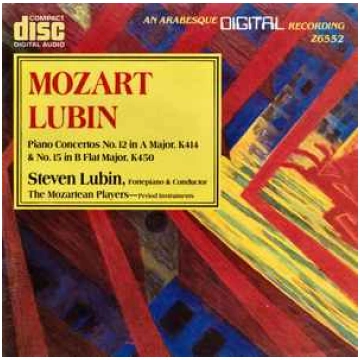 Lietots - CD Mozart*, Steven Lubin, The Mozartean 