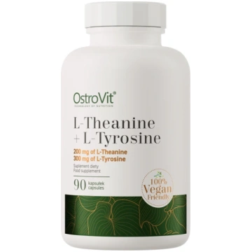 OstroVit L-Theanine + L-Tyrosine VEGE kapsulas, 90