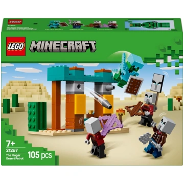LEGO 21267 Minecraft The Illager Desert Patrol ( L