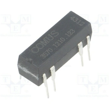 Relay: reed switch; SPST-NO; Ucoil: 12VDC; 500mA; 