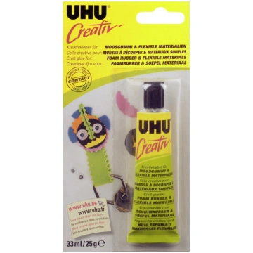Līme UHU 33ml, elastīgam materiālam UH471953
