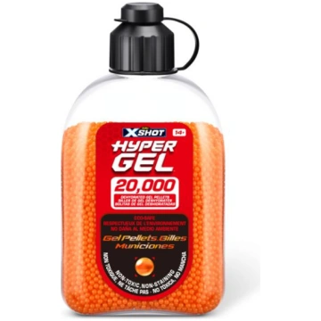 X-SHOT uzpilde "Hyper Gel", 20000 gēla bumbiņas, s