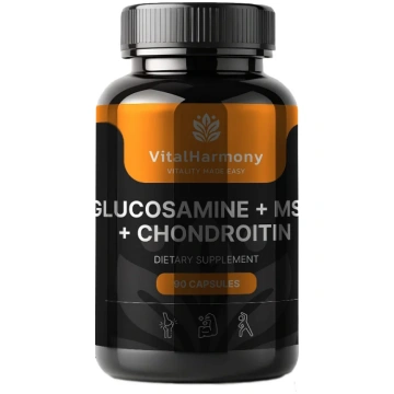 VitalHarmony Glucosamine + Msm + Chondroitin 90 Ca