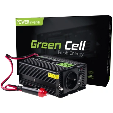 Green Cell jaudas invertors no 12 V līdz 230 V 150