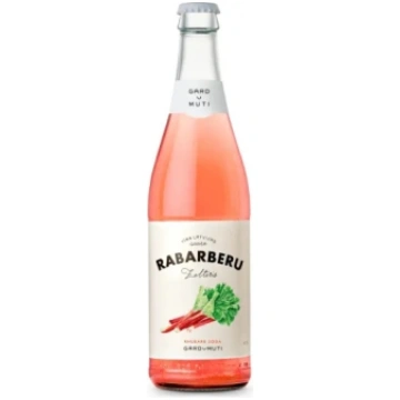 LIMONĀDE GARDU MUTI RABARBERU ZELTERIS 0.5L