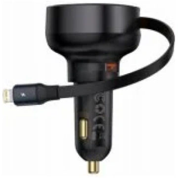 Baseus Enjoyment Pro 55W Black cable Lightning lād