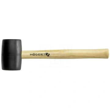 Hammer | 900g | round | wood (ash) | with a soft-f