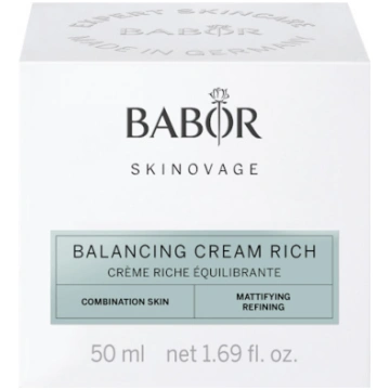 Sejas krēms Babor Skinovage Balancing Rich, 50 ml