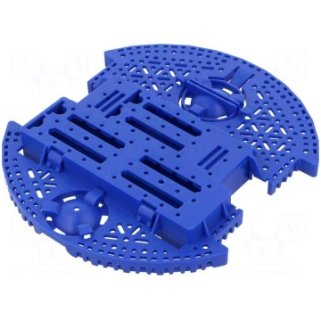 Chassis | POLOLU Romi | blue | Kit: Romi chassis |